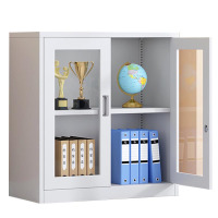 景福达矮柜玻璃对开800*390*850mm台