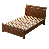 鑫木樽单板床100*200*96cm+床头柜1组