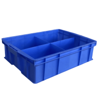 鑫木樽周转箱4格570*420*155mm个