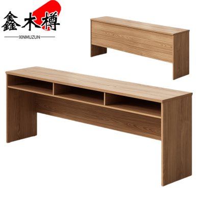 鑫木樽培训桌三人张