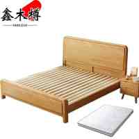 鑫木樽职工床+床头柜+床垫150*200*108cm套