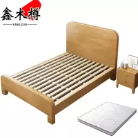 鑫木樽公寓床+床垫+床头柜1500*2000*980mm套