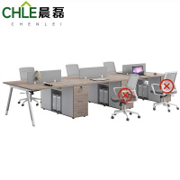 晨磊 职员办公桌 6人位 张