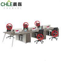 晨磊 屏风工位 面对面6人位 张