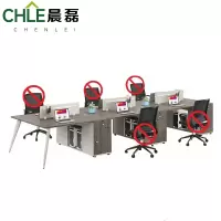 晨磊 屏风工位 面对面6人位 张