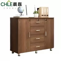 晨磊 办公柜资料柜 橡木色 个