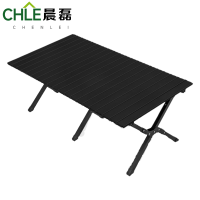 晨磊蛋卷桌铝合金/张