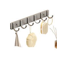 静科衣钩挂衣钩挂钩6钩个