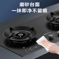 帅康燃气灶E2-B17液化气 磨砂玻璃面板 4.8KW 65%热效率 底壳调节 聚能盘