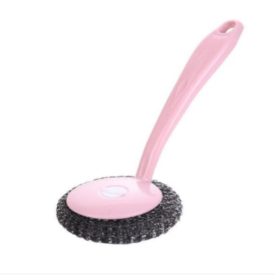 高杨茂诺 长柄钢丝球刷(多种颜色随机) 常规款 把