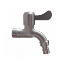 高杨茂诺 不锈钢快开水龙头阀  6分 个