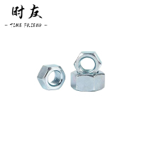 时友 TIME FRIEND 六角螺母 M4 镀锌 个