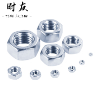 时友 TIME FRIEND 六角螺母 M12 4.8镀锌 个