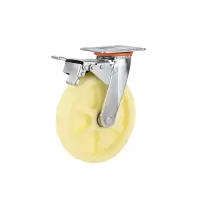 丰奋 尼龙万向轮 8寸带刹车 个