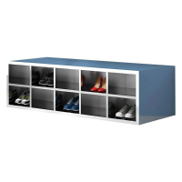 长裕兴 不锈钢换鞋柜 10门 组