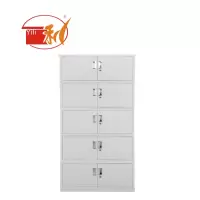 一利五层文件柜YL-W036/850mm*360mm*2075mm组