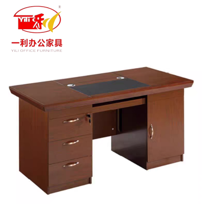 一利办公桌/电脑桌 YL-YQ0407/1400mm*700mm*760mm  张