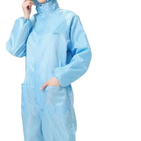 天富星  防尘防静电连帽防护服 连体式  件