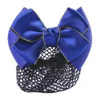 优彩嘉 头花 金边蓝色细网 SPTH01 个