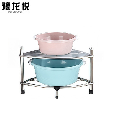 豫龙悦不锈钢脸盆架
