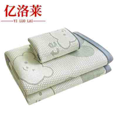 亿洛莱 软凉席二件套 100*200cm 套