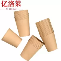 亿洛莱 一次性纸杯 250ml/个