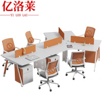 亿洛莱 五人职员桌+柜 3108*2194mm 套