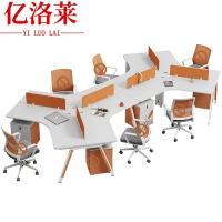 亿洛莱 六人职员桌 3826*2194mm 张