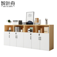智叶舟矮柜文件柜六门柜240*40*109cm台