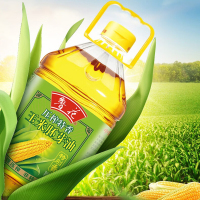 鲁花 压榨特香玉米胚芽油 1.6L 小桶装家用宿舍物理压榨非转基因食用油 1.6L