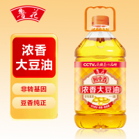 鲁花 厨中香 浓香 大豆油 5L
