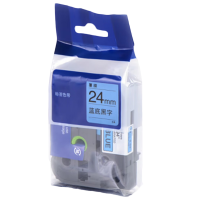 鸿灵睿芯 RX-HLSD01 24mm*8m 通用型 标签打印机色带(计价单位:支)蓝底黑字