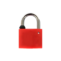 鸿灵睿芯GS34 锌合金+ABS 35mm*28.5mm 挂锁 (计价单位:个)红色