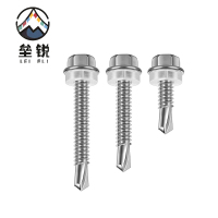 垒锐 彩钢瓦钻尾钉 75mm 80个/盒