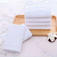 昕蓝梦 全棉白色小方巾 30*30cm 条