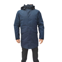 尚诺雅藏蓝色长款防寒服SNYF513件