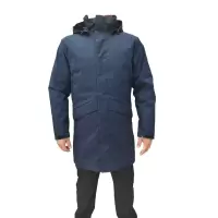 尚诺雅藏蓝色长款防寒服SNYF513件