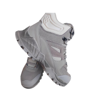 尚诺雅灰色皮面高帮防寒鞋SNYX810双