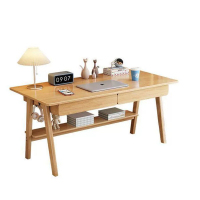 班龙双抽书桌120*55*75cm张