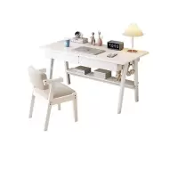 班龙双抽学习桌1m+椅套