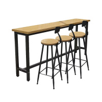 班龙吧台桌180cm+3椅套