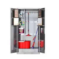 班龙清洁柜双门台