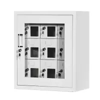 班龙手机柜 外玻9门台