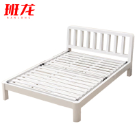 班龙单人床100*200cm白色张