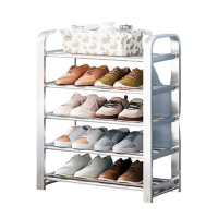 班龙不锈钢鞋架五层40*25*78cm个