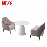 班龙办公桌一桌二椅套