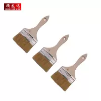 硕龙达 扁油刷 100mm 猪鬃 把