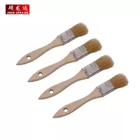 硕龙达 扁油刷 25mm 猪鬃 把