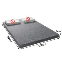 筑亮 床垫 100*200*8cm灰 张