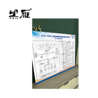 黑雁 2000A故障处理流程图 1000*880mm车贴PVC+亚克力 块